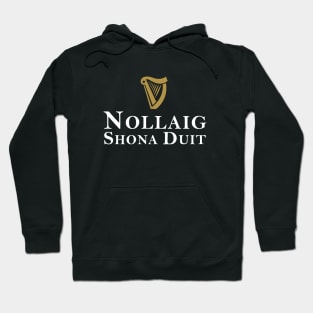 Nollaig Shona Duit Christmas Irish Drink Hoodie